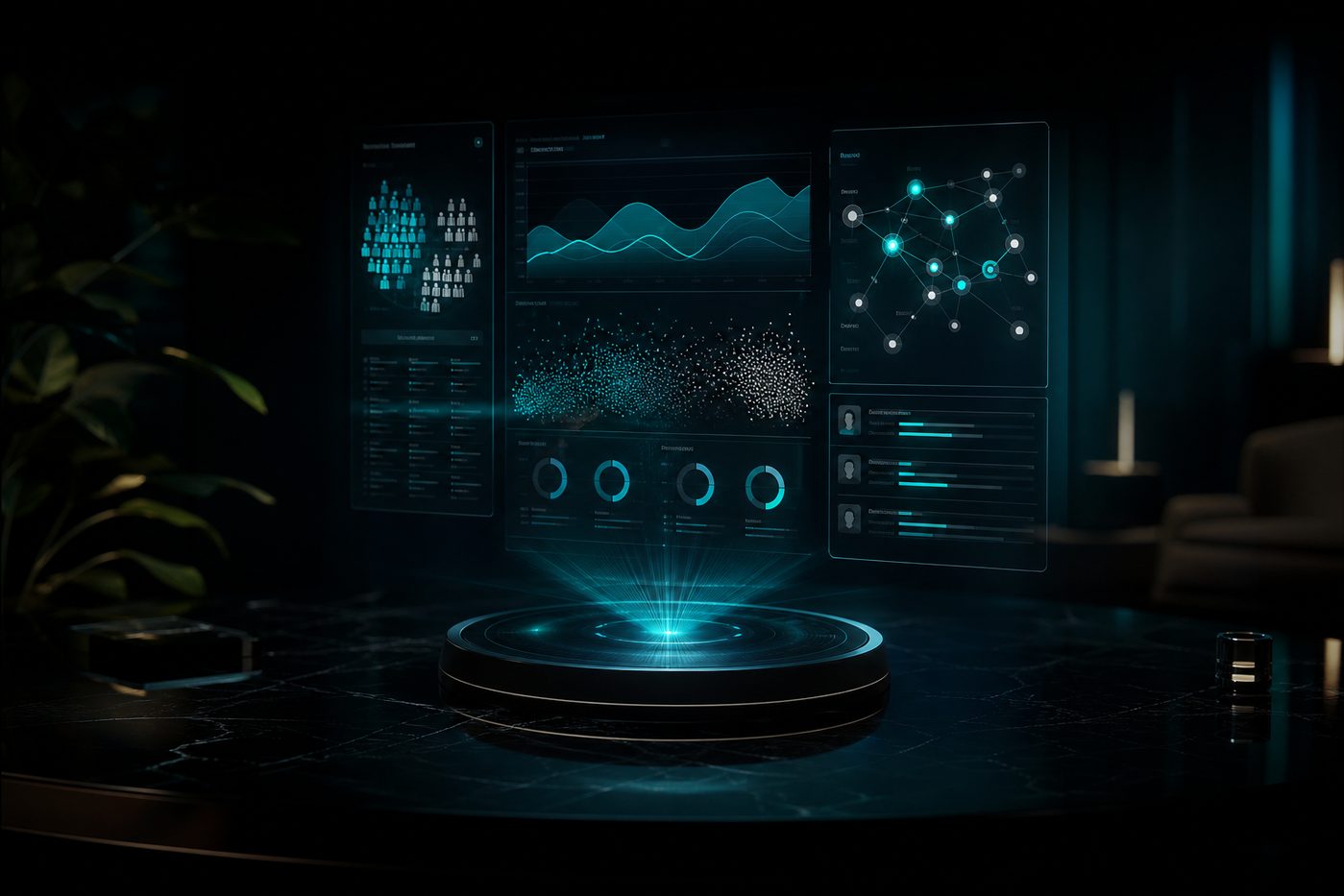 Visual de IQKlient — gestión inteligente de clientes