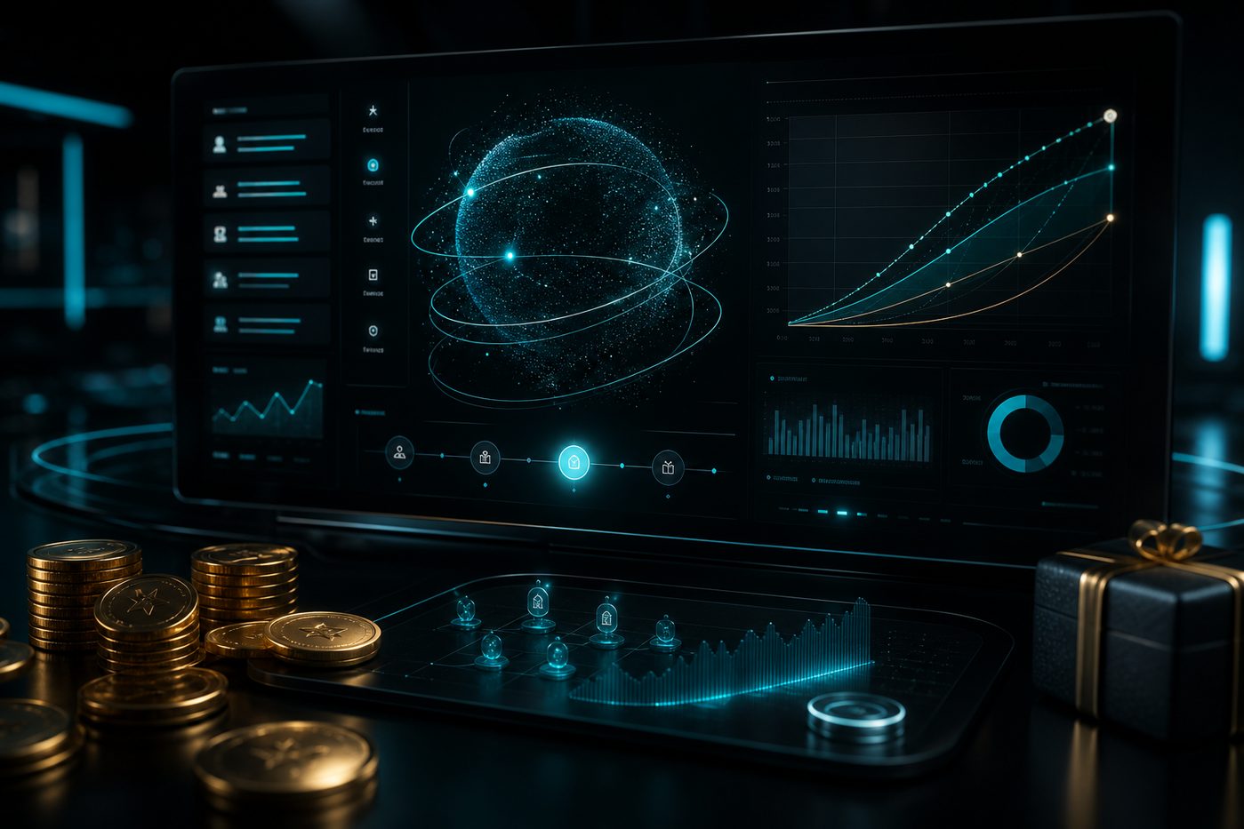 Visual de IQRewards — lealtad inteligente